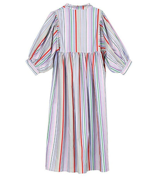 Colorful Line Dress